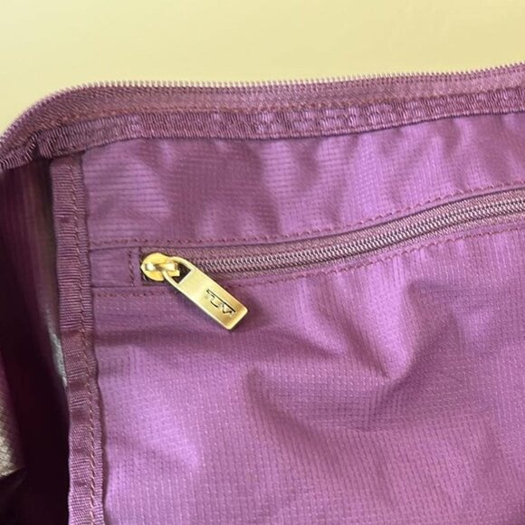 Tumi Weekender Like Carry On Bag Purple and Brown ***Gift Giving Season**** - Picture 7 of 12